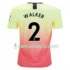 Camisolas de Futebol Manchester City Walker 2 Equipamento 3ª 2019/20 Manga Curta
